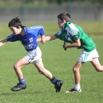 Action from Mount Sion v Clonea at the Allianz Cumann na mBunscol Mini 7's Football finals played in Carriganore : Photo Maurice Hennebry